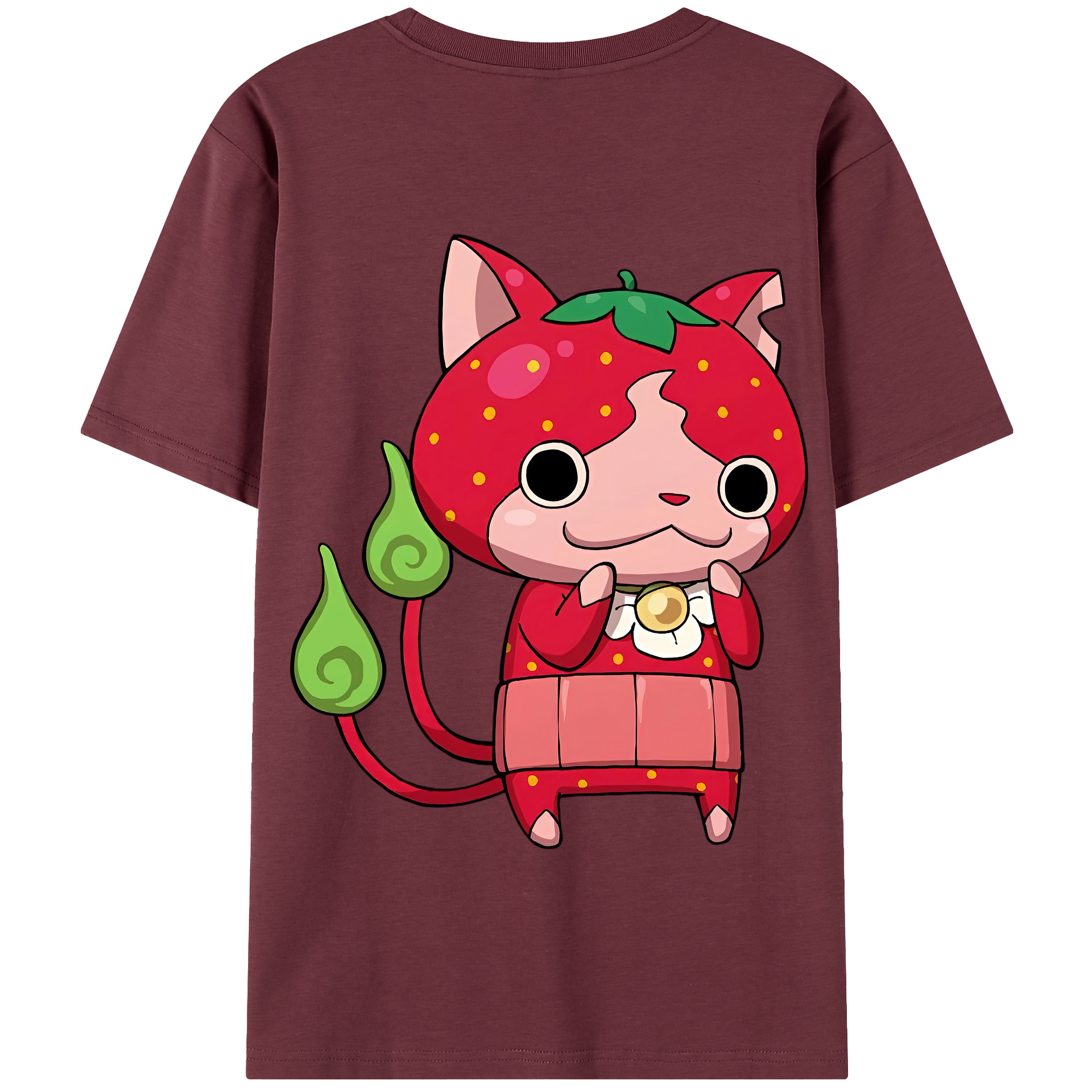 （画像用） 妖怪ウォッチ Yo-kai Watch 綿100％半袖Tシャツ（背面プリント）
